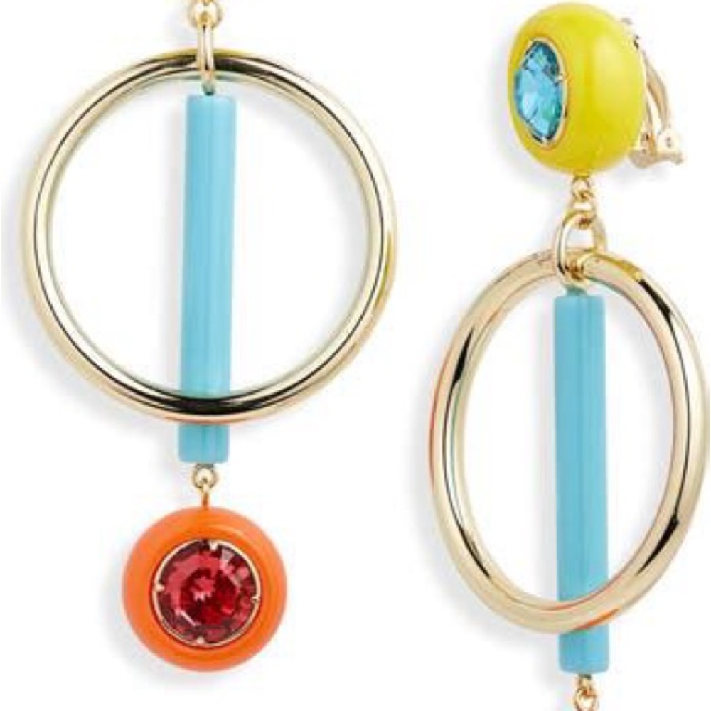 Lele Sadoughi Gumball Statement Earrings